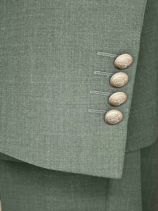Men's Suit Slim Fit Green