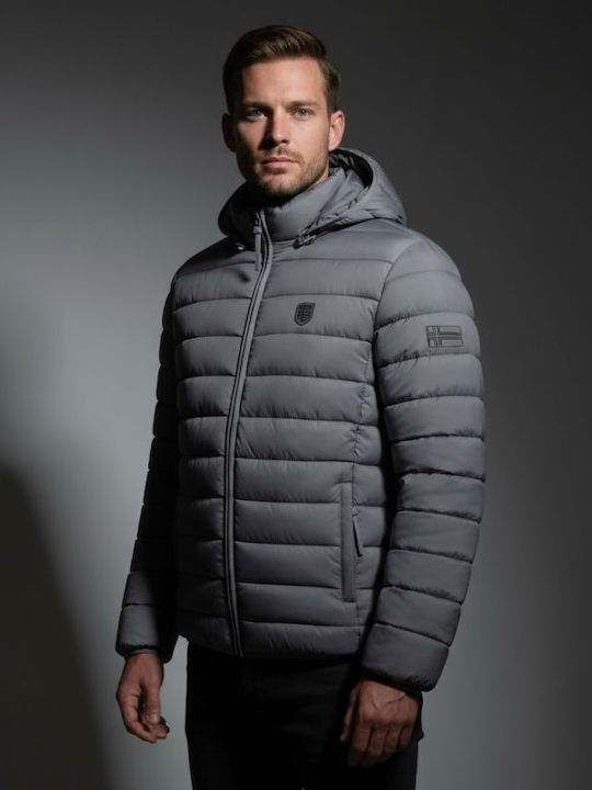 Μπουφάν Dark Gray