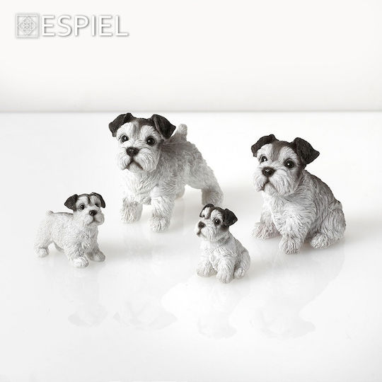 Espiel Decorative Dog Polyresin 5x5.5x7cm 1pcs