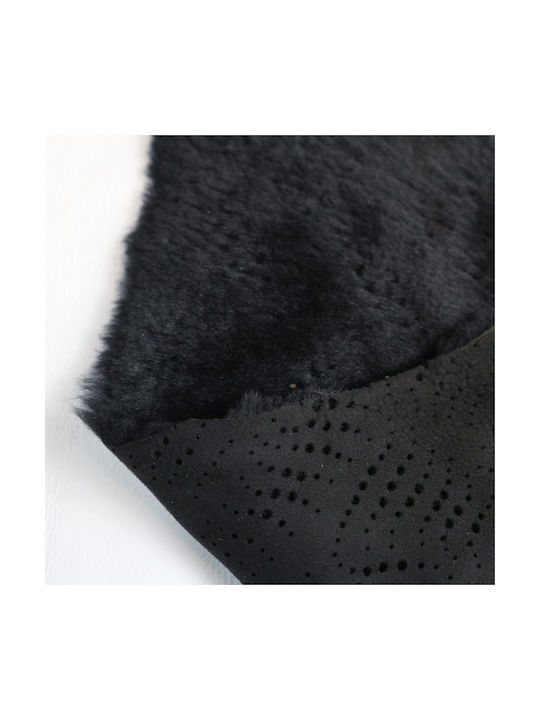 Lamb Leather Mat 35x30cm Black Rg53
