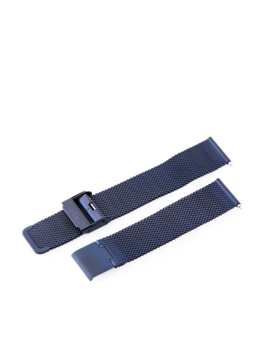 Bisset Μεταλλικό Μπρασελέ Μαύρο 14mm