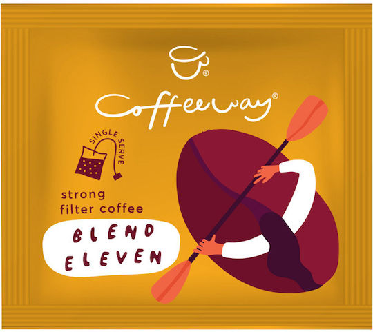 Coffeeway Καφές Φίλτρου Blend Eleven Αλεσμένος 10x7.5gr