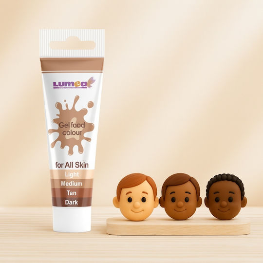 Lumea Χρώμα Ζαχαροπλαστικής σε Μορφή Gel Μπεζ 30gr Σωληνάριο