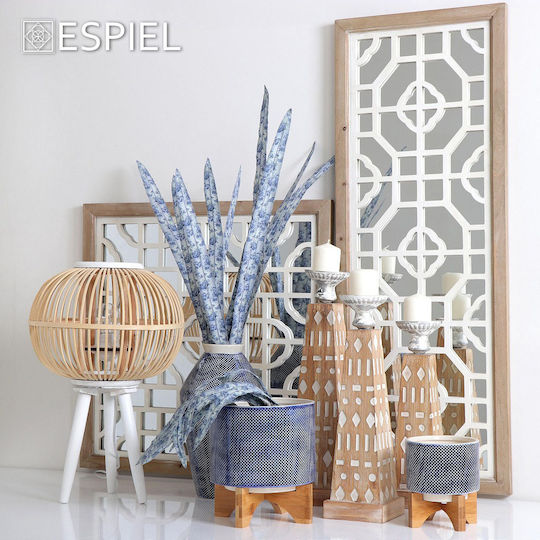 Διακοσμητικό Φτερό Μπλε 80cm Espiel