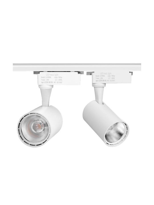 30w LED Alb Natural Spot cu 10 Lumini în Culoare Alb