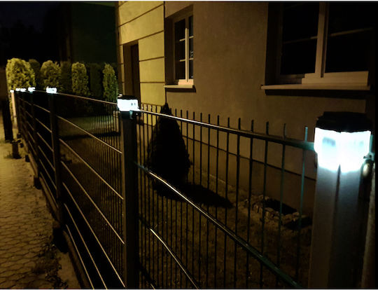 Green Blue Solar Light with Natural White Light 4000K 10cmx10cmx6.3cmcm