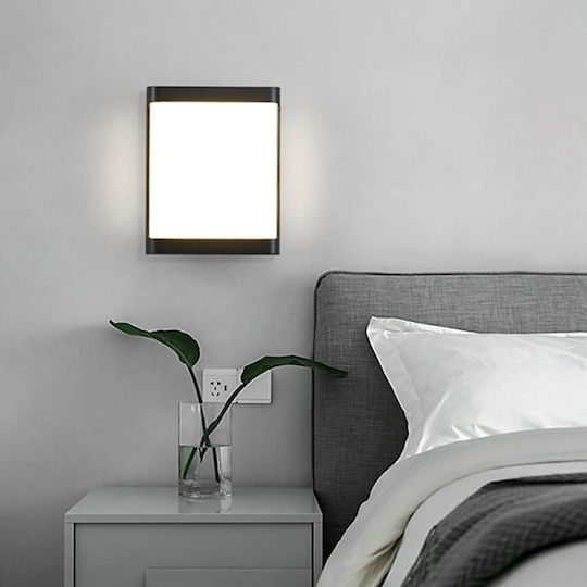Lumină de exterior montată pe perete LED IP65 20W cu Alb Rece Lumină 20x16x5εκ.