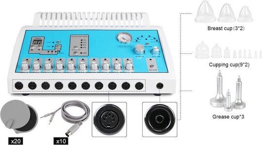 Professional 2 in 1 Elektrotherapie Vakuumgerät Bef-g02