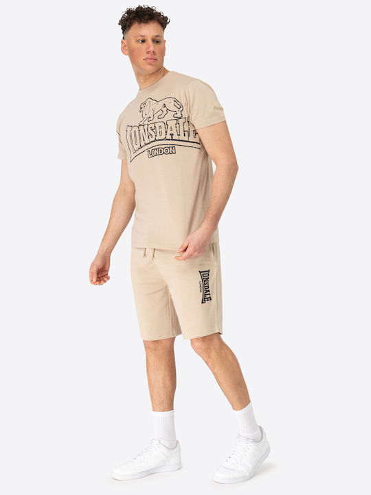 Langsett Тениска Sand/black