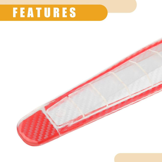Set 2 Benzi Universale de Protecție Transparentă Pentru Bara și Ușa Mașinii Durabile din PVC Rezistente la Zgârieturi și Impact Autocolante Instalare Rapidă 40x5,2 Cm Set 2 Bucăți