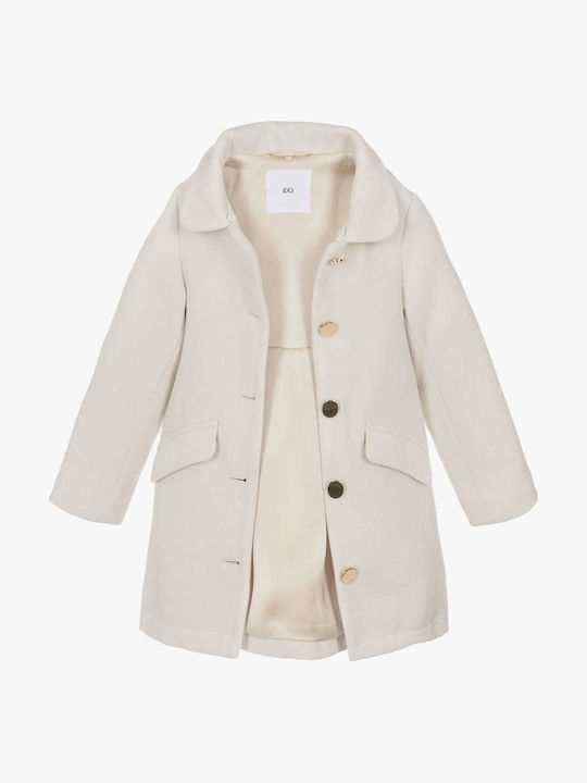 Kids' Coat Ecru