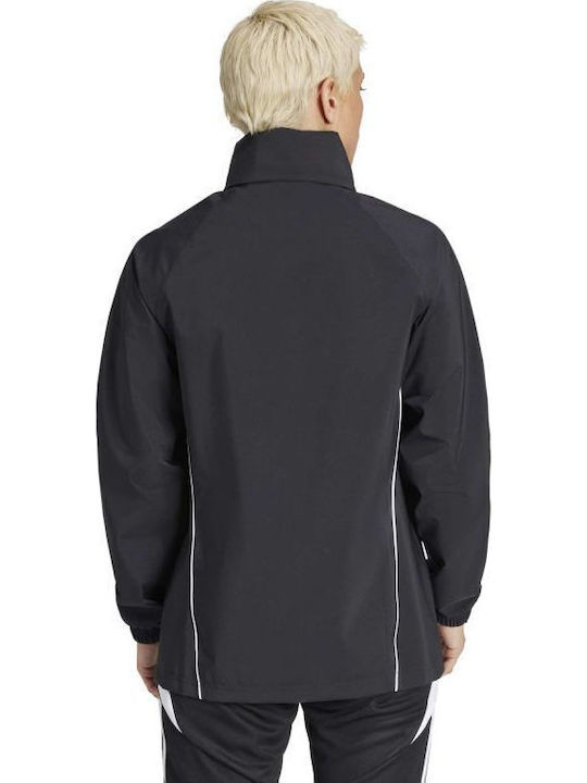 Tiro 24 Women's Sports Jacket Waterproof for Spring or Autumn Black