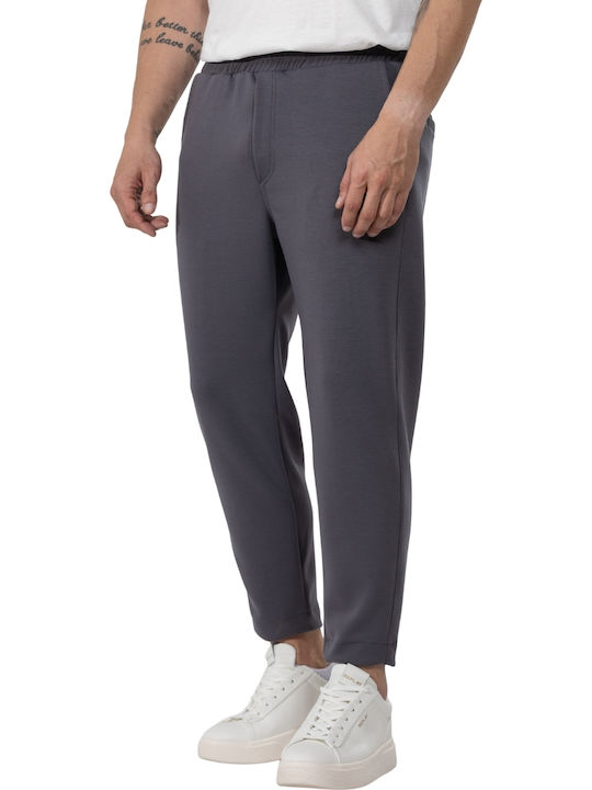 Παντελόνι σε Slim Εφαρμογή Black, Grey