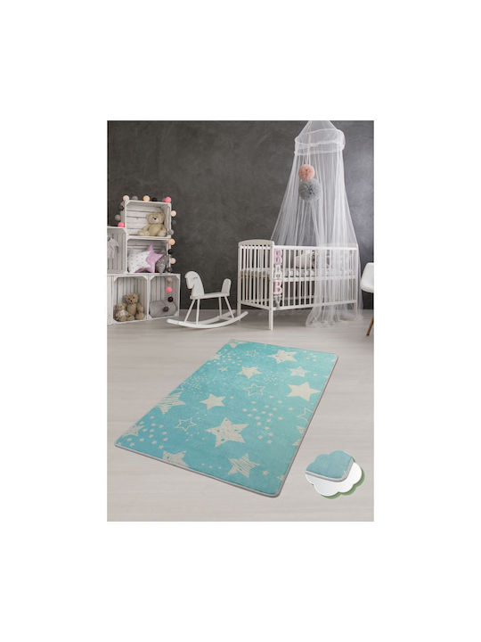 Chilai Home Детско килимче Звезди Син 150x200см
