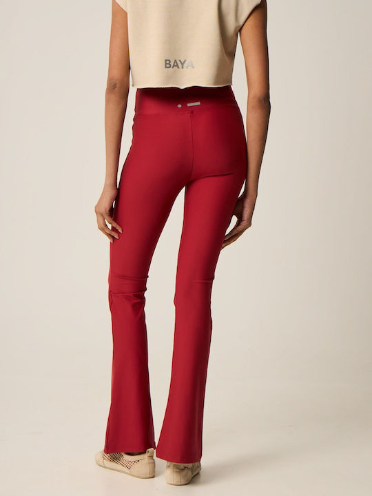 Training Women's Long Leggings Red