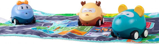 MalPlay Kids Synthetic Rug Cars 50x38cm