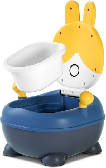 Little Mom Potty Vas cu Capac Albastru