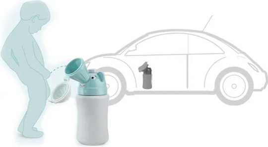 Little Mom Portable Potty with Lid Blue