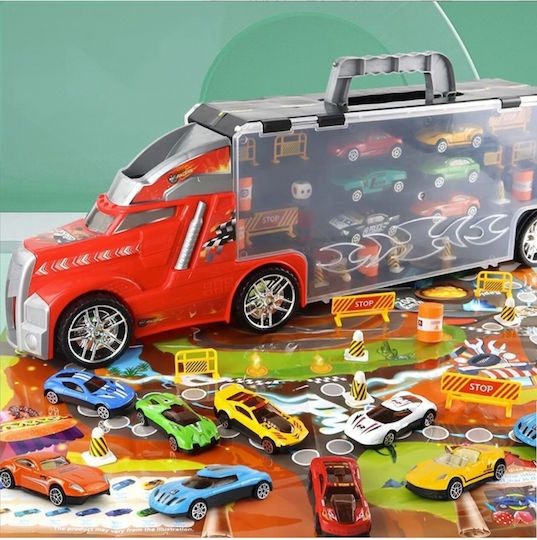 MalPlay Set with Truck Pull Back for 3+ Years