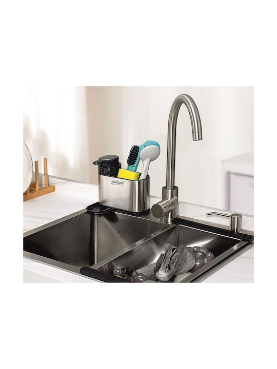 Inter Ceramic Dispenser Bucătărie Ceramică cu Suport pentru Burete