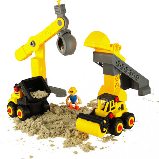 ikonka Jucărie De Construcții Cu Nisip Pentru Copii 3+ Ani