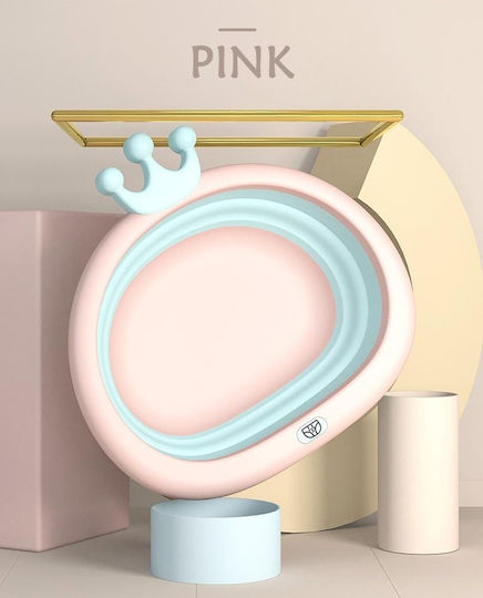 Little Mom Royal Pink Faltbarer Waschbecken Mit Abgerundeten Kanten
