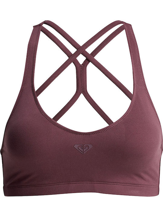 Heart Into It Women's Bra without Padding Brown