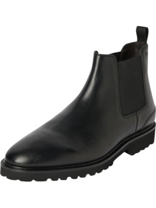 Danilo Leder Schwarze Chelsea Herrenstiefel