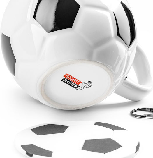 Geschenkset Fußball 3 Stück Kunststoff Metall Keramik 13 cm x 11 cm x 9 cm|480ml Geschenkset Fußball 3 Stück Kunststoff Metall Keramik 13 cm x 11 cm x 9 cm|480ml