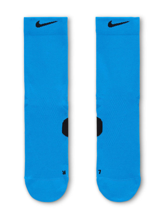 Nike U Nk Running Socks Blue 1 Pair