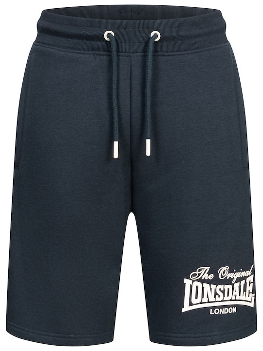 Hulton Men's Athletic Shorts Dark Navy/ecru