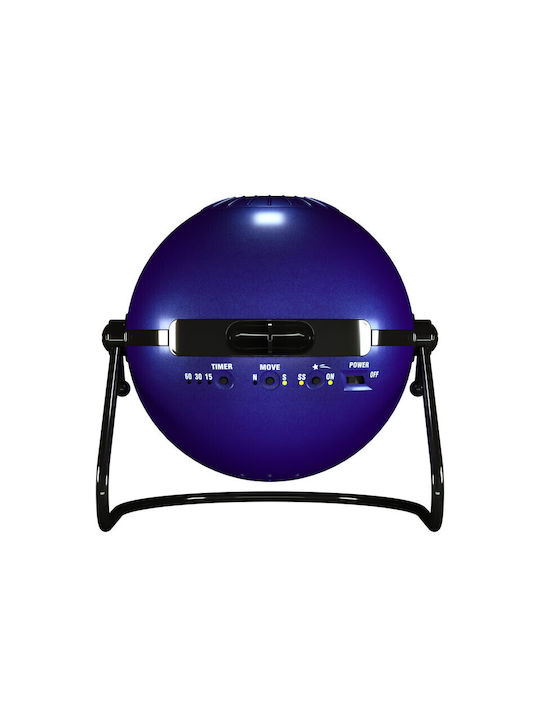 Sega LED Детска Лампа Проектор Homestar Flux Planetarium с Проекция на Звезди Син 15.1x15.9см