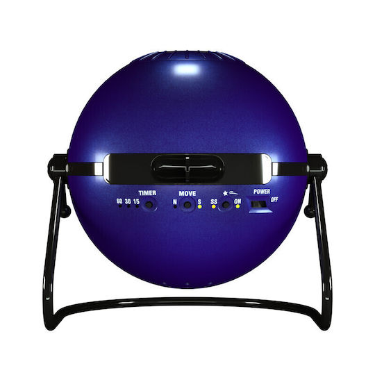 Sega LED Детска Лампа Проектор Homestar Flux Planetarium с Проекция на Звезди Син 15.1x15.9см