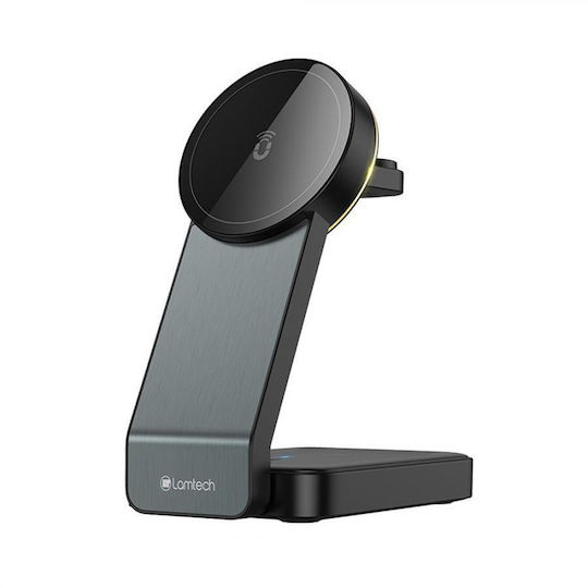 Lamtech Wireless Charger (Qi Pad) 5W Power Delivery Blacks (LAM980879)