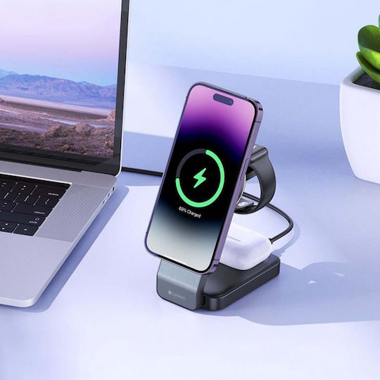 Lamtech Wireless Charger (Qi Pad) 5W Power Delivery Blacks (LAM980879)