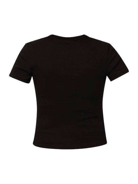 Life Women's Cotton Short Sleeve Blouse Black