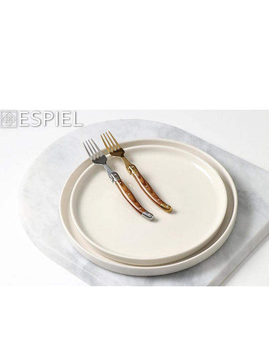 Espiel Antique Cut Πιρούνι Φαγητού Ξύλινο Χρυσό