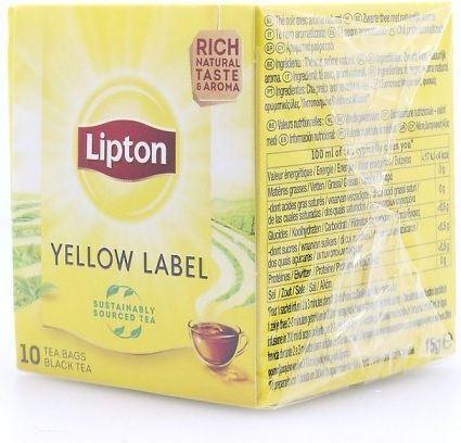 Lipton Negru Ceai 10buc