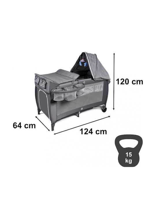 ikonka Παρκοκρέβατο 120x60cm ikonka Παρκοκρέβατο 120x60cm