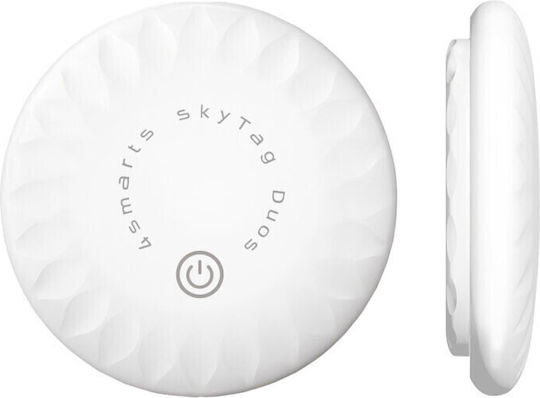 4Smarts SkyTag Duos Apple Find My & Google Find Hub Λευκό 2τμχ