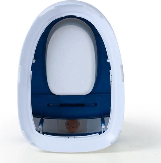 Little Mom Potty Vas cu Capac Alb