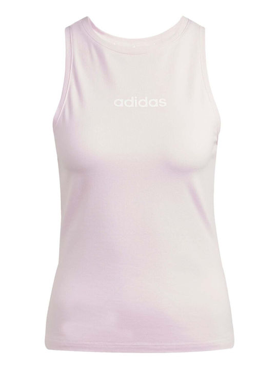 Essentials Linear Bluza Damă Sport Fără Mâneci Roz Deschis