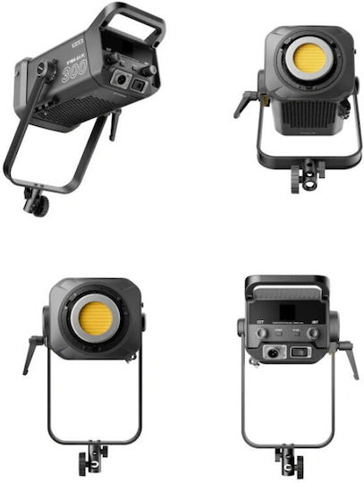 Yongnuo Yongnuo Cob Led Rgb Lamp Kit 300w Yongnuo Video Light Ynlux300rgb Kit 2000k-10000k Gray
