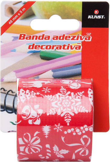 Kunst Winter Decorative Adhesive Tape 500x4.8 Cm Duct Tape Type