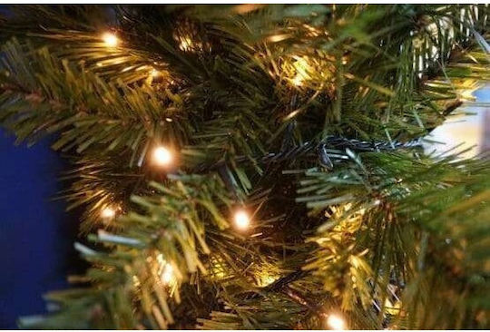 10 Lights LED 1m. Green Battery in String 2pcs