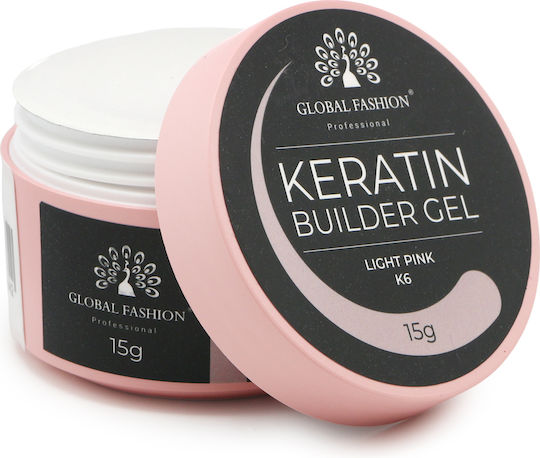 Global Fashion Builder Nail Gel Pink 15gr