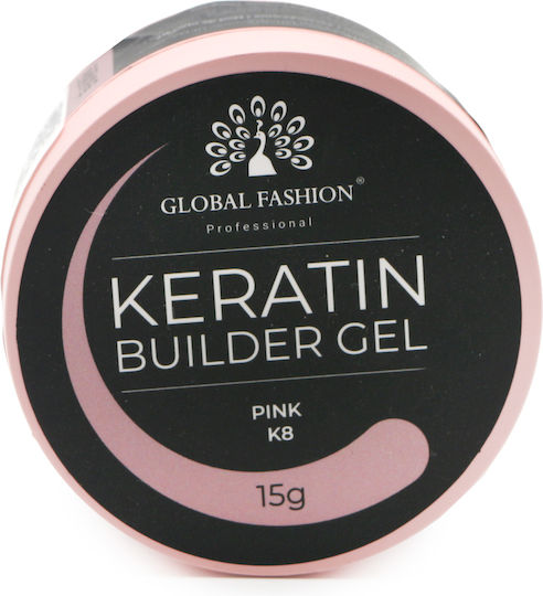 Global Fashion Builder Nail Gel Pink 15gr