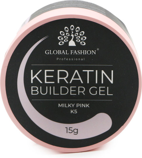 Global Fashion Builder Nail Gel Pink 15gr