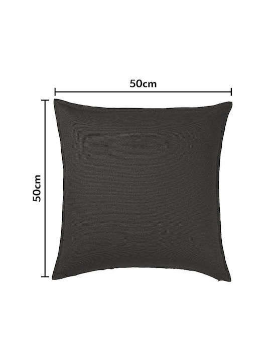 Koupakoupa Sofa Cushion The Sopranos 100% Cotton Black 50x50cm