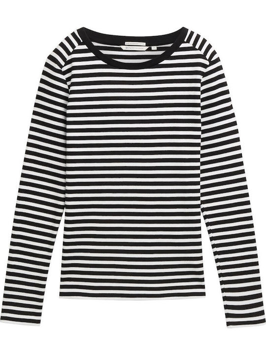 Damen Bluse Langärmelig Schwarz